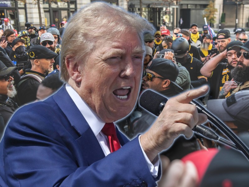 Die absurde Springfield-Behauptung von Donald Trump ruft die Rechtsextremisten auf den Plan.