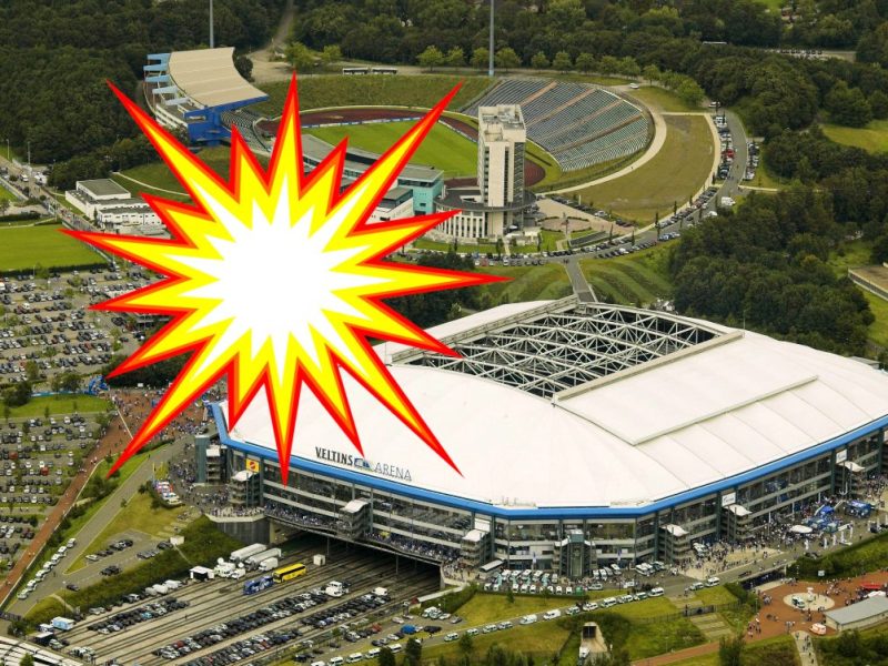 veltins arena football