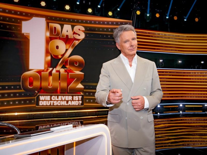 Jörg Pilawa Das 1 % Quiz Sat.1