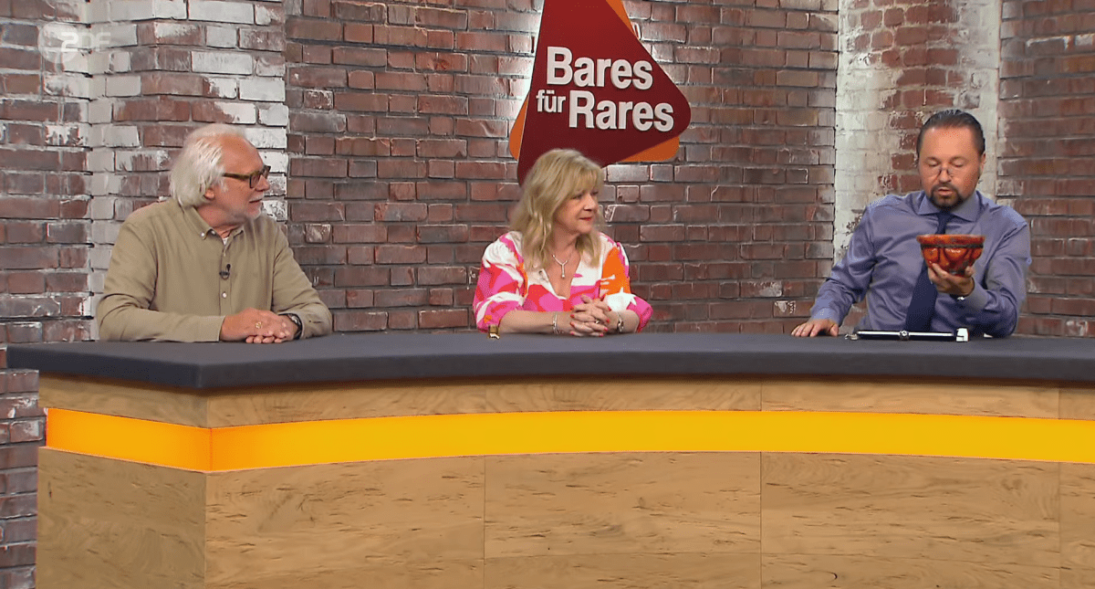 Eine Schale sorgt bei 