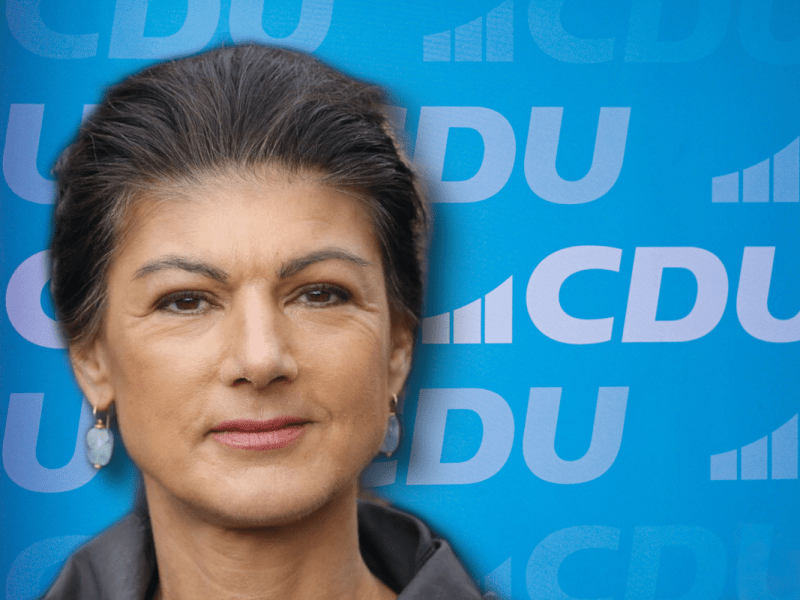 Wagenknecht-Ärger in der CDU.