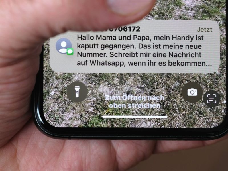 Betrugsmasche Whatsapp