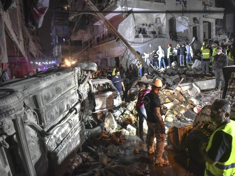 Israel greift Beirut an - viele Opfer.