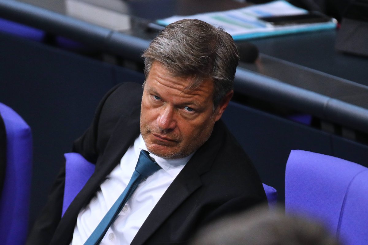 Robert Habeck will die Wirtschaft durch seinem