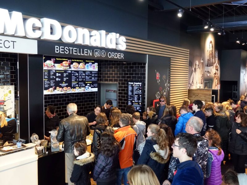 McDonald’s: Donald Trump und Kamala Harris