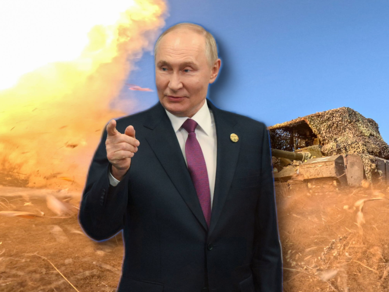 Kreml-Chef Putin versucht seine Bevölkerung zu mobilisieren.