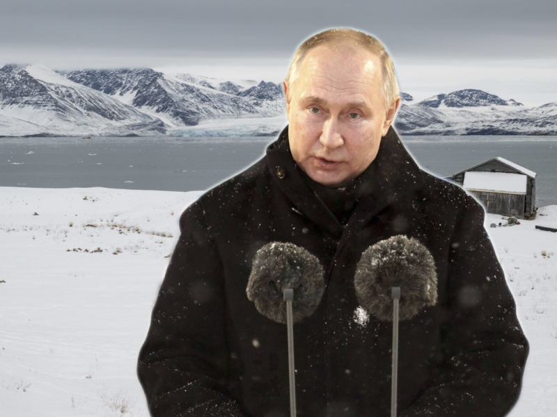 Wladimir Putin will sich die Vorherrschaft in der Arktis sichern.