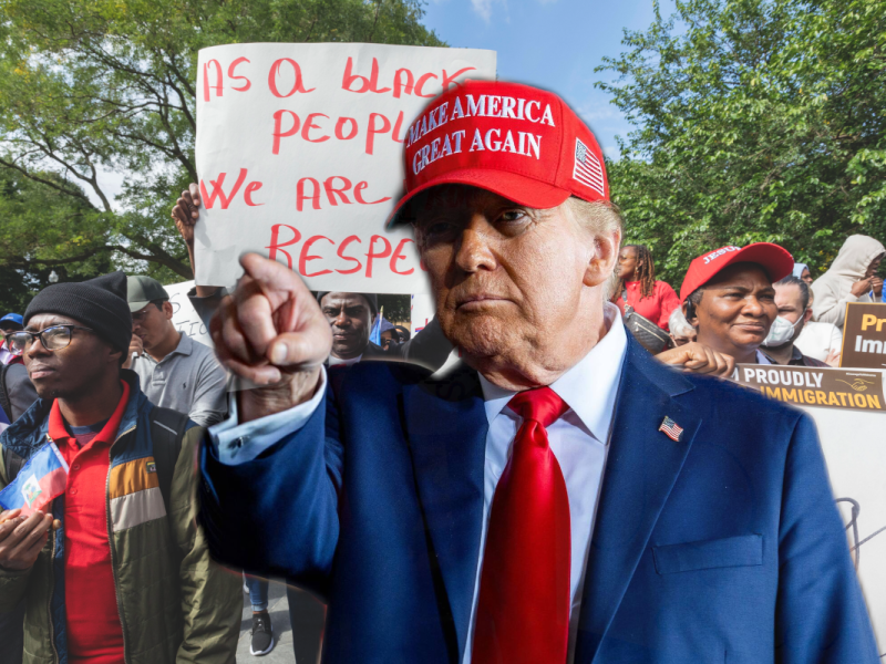 Donald Trump hetzt erneut gegen Migranten.