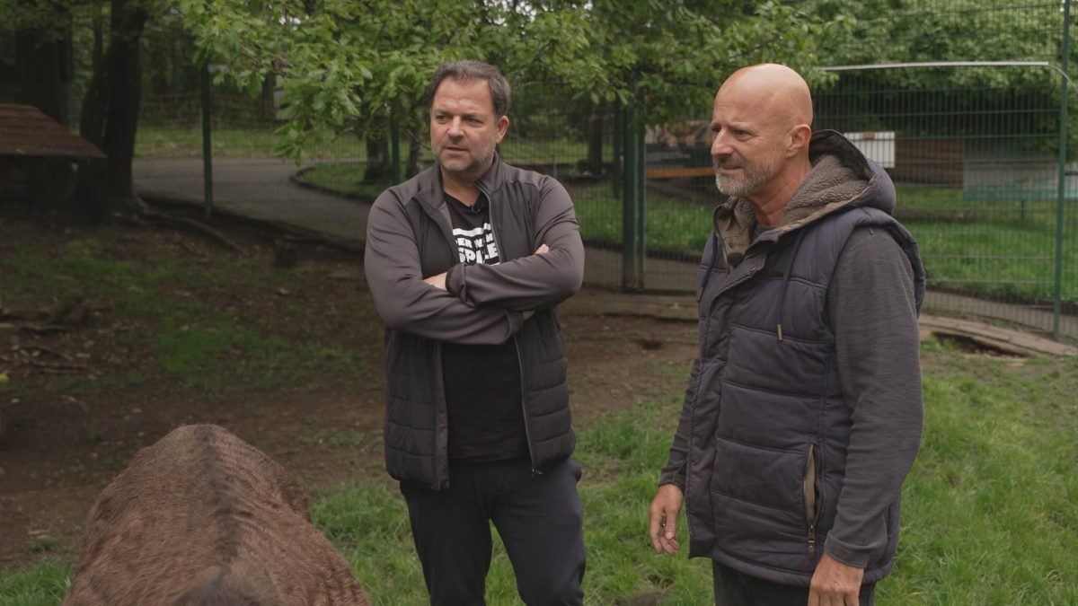 Martin Rütter erhält nach dem Staffelstart von