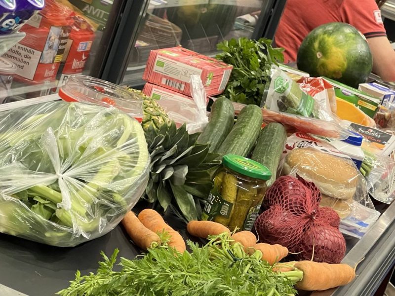 Kasse bei Rewe, Penny und Co.