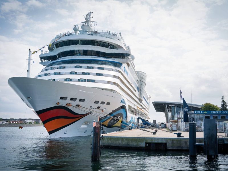 Das Kreuzfahrt-Schiff AIDAmar