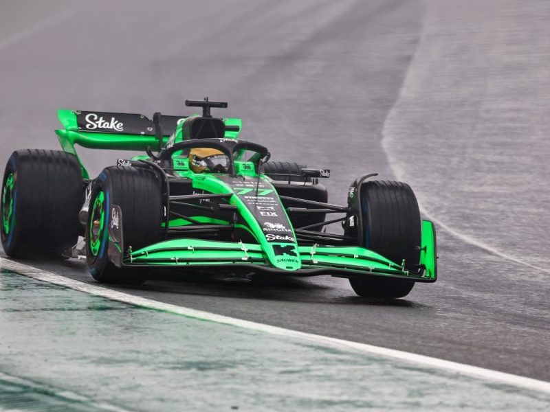 So sieht der Formel-1-Wagen von Sauber in Las Vegas nicht aus.