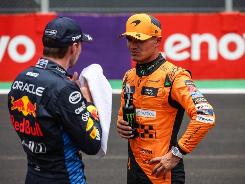 Lando Norris und Max Verstappen sind in der Formel 1 große Rivalen.