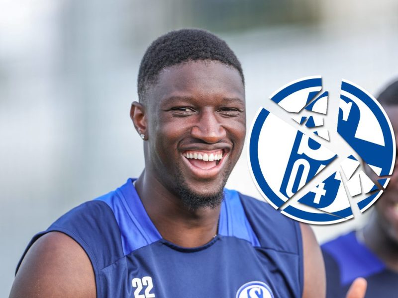 Ibrahima Cisse und der FC Schalke 04 haben keien Zukunft mehr.