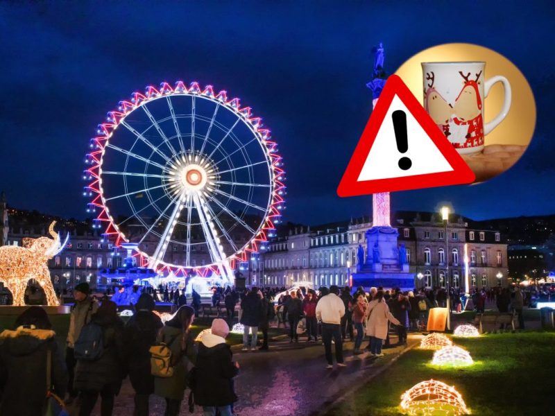 Weihnachtsmarkt - Glühwein-Stopp