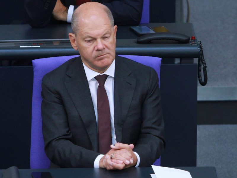 Kaum Vertrauen im Wahlvolk: Olaf Scholz