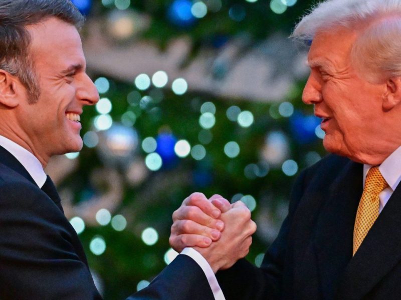 Emmanuel Macron und Donald Trump