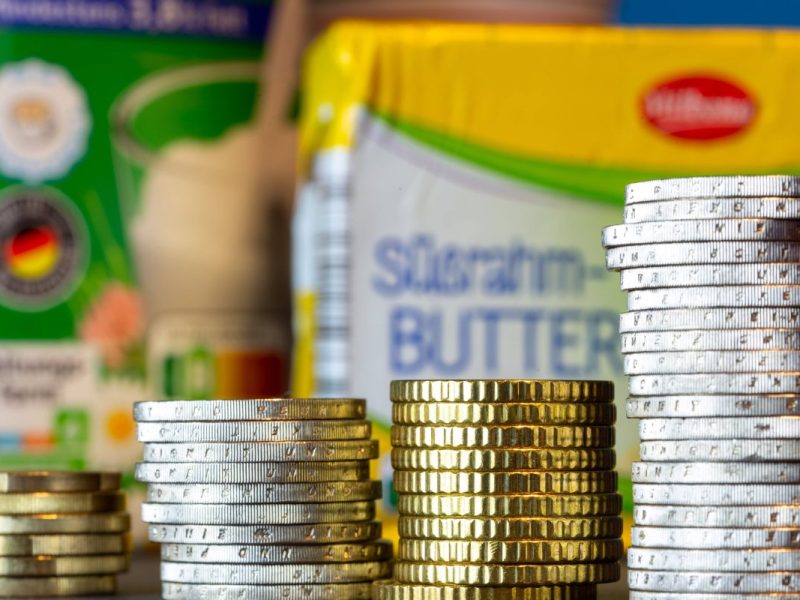 Steigende Preise bei Milchprodukten bei Rewe, Kaufland und Co.