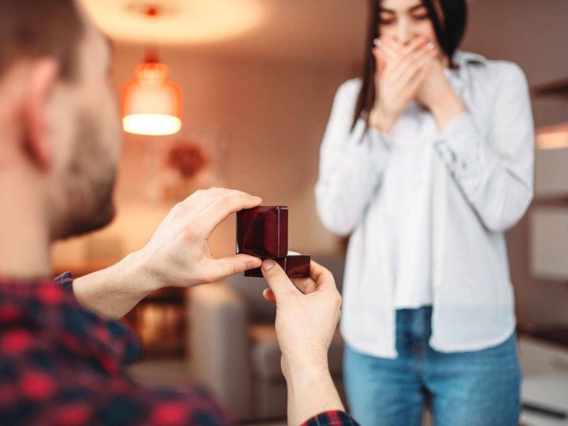 Hochzeit Antrag Symbolbild