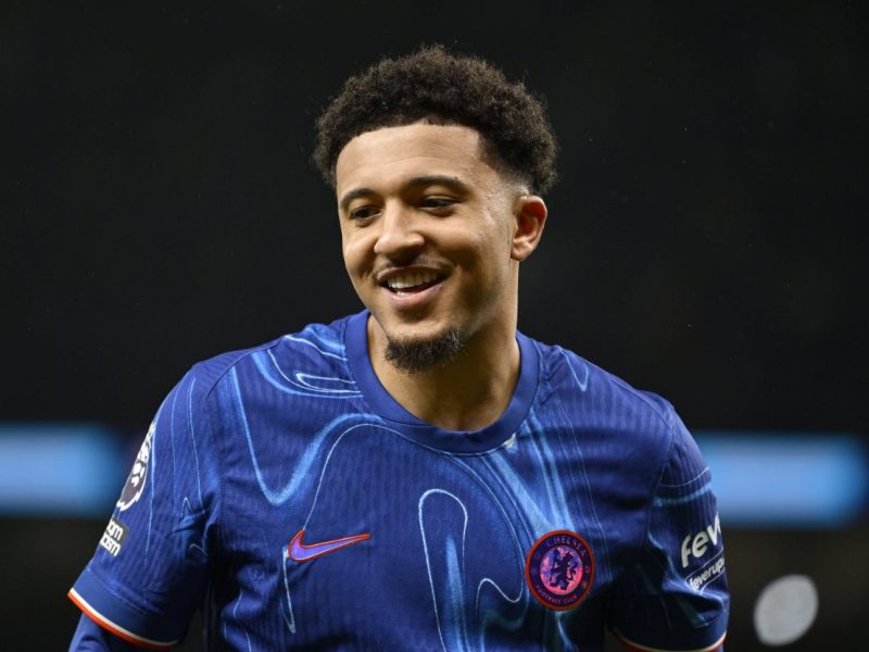 Jadon Sancho kann endlich wieder lachen.