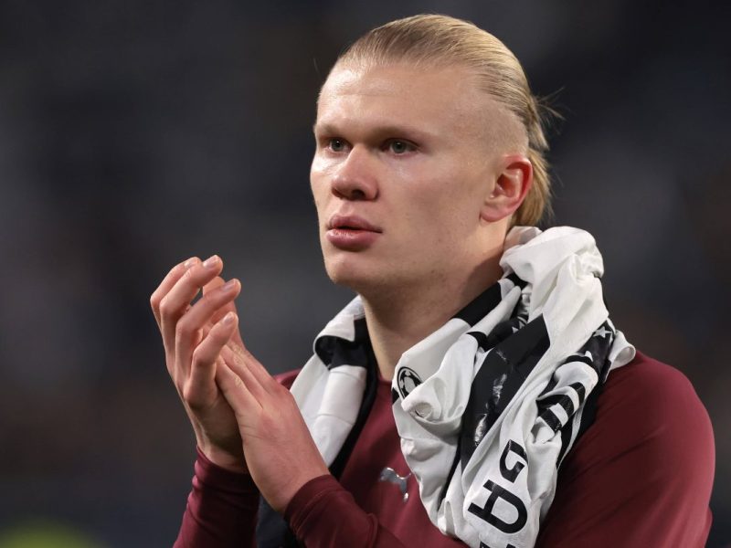 Erling Haaland steckt mit Manchester City in einer tiefen Krise.