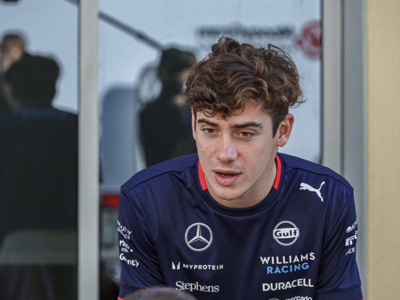 Formel 1: Franco Colapinto wird ausgezeichnet.