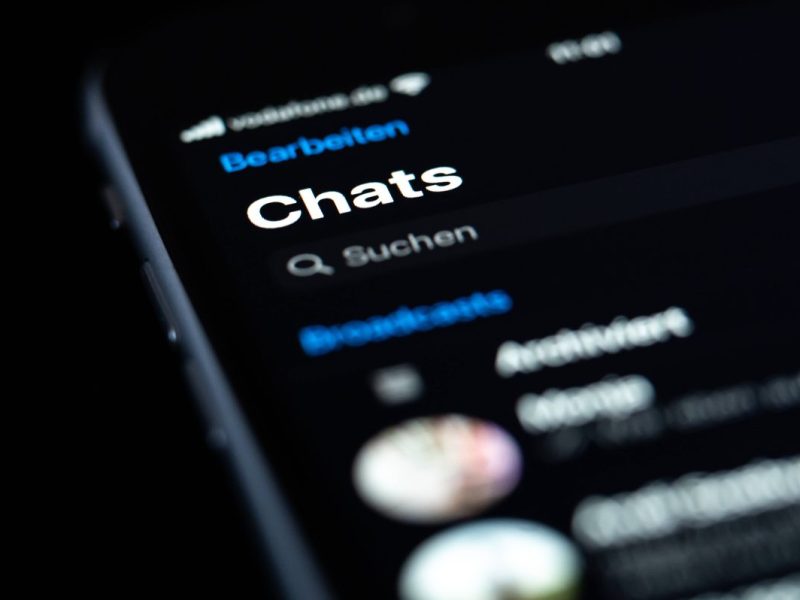 Chats bei Whatsapp