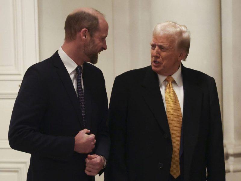 Donald Trump und Prinz William