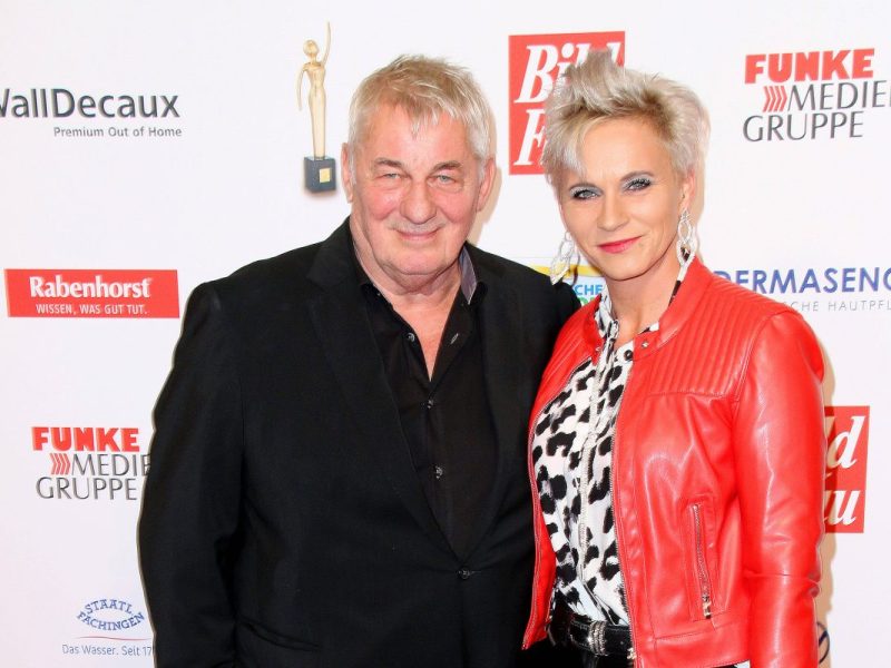 Heinz Hoenig und seine Frau Annika