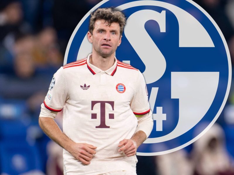 Thomas Müller spricht den Fans des FC Schalke 04 aus der Seele.
