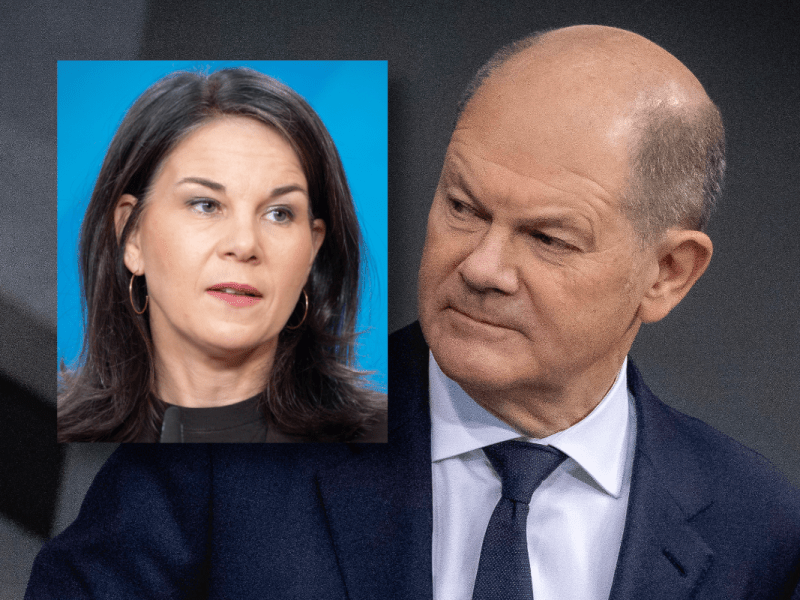 Baerbock und Scholz: Bundeswehr-Truppen in Ukraine