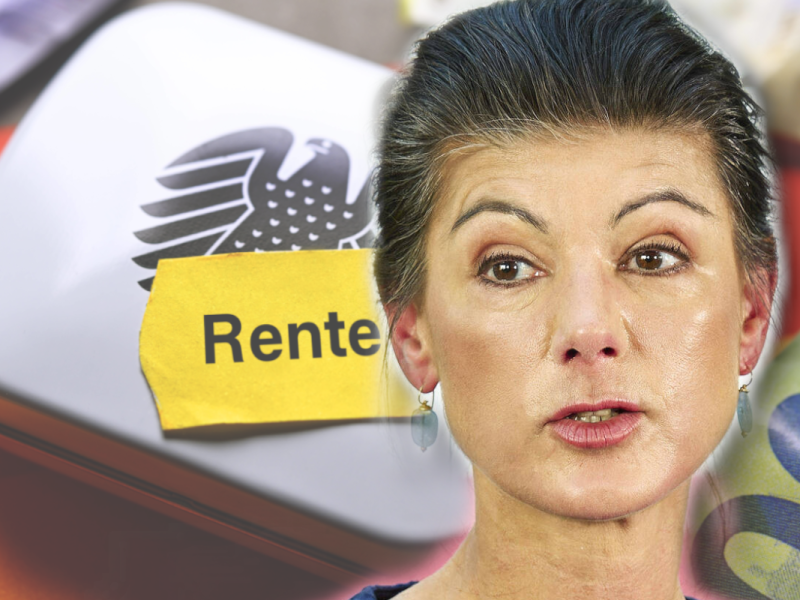 Rente als Wahlkampf-Thema für Wagenknecht