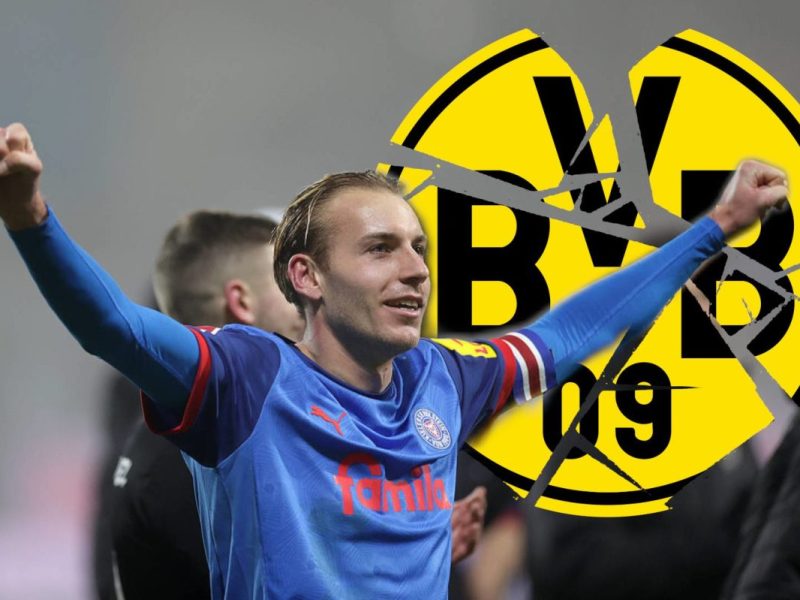 Timo Becker freute sich besonders über den Sieg gegen Borussia Dortmund.