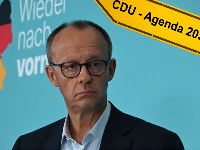Die CDU zieht nicht nur mit dem Wahlprogramm in den Wahlkampf. Das ist die Agenda 2030.