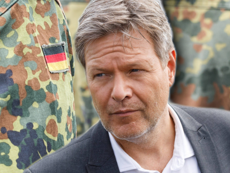 Will viel mehr für die Bundeswehr ausgeben: Robert Habeck