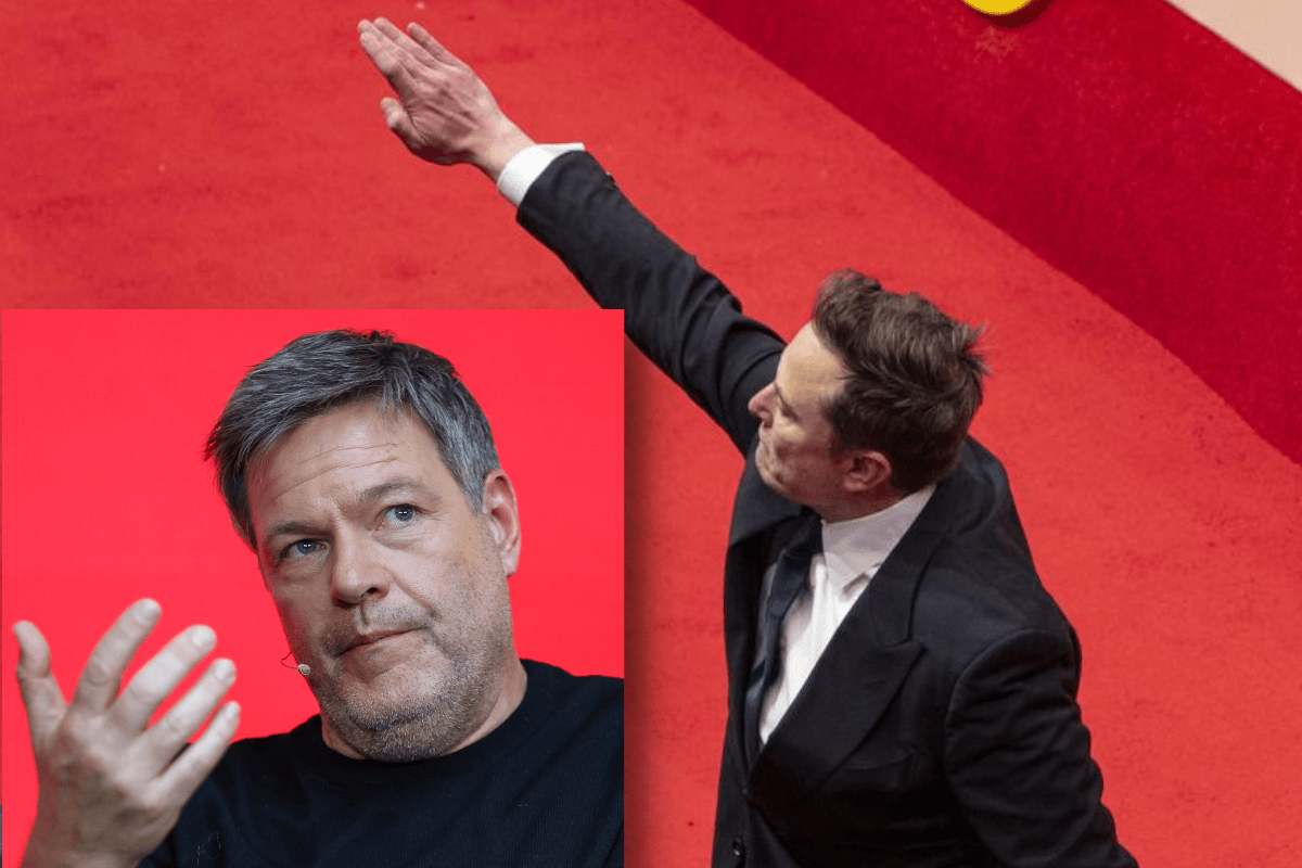 Hitlergruß-Vergleich: Habeck und Musk