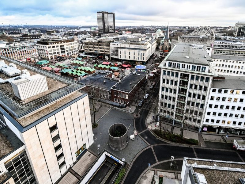 Die Innenstadt von Essen. (Symbolfoto)