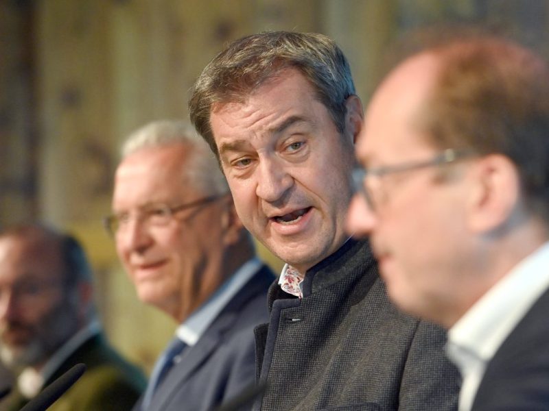 Markus Söder und Alexander Dobrindt