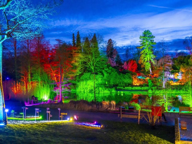 Das Parkleuchten in der Gruga Essen