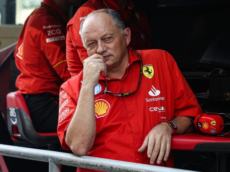 Ferrari hat große Pläne! Der Formel-1-Renstall gibt in Person von Teamchef Frederic Vasseur eine klare Ansage an die Konkurrenz ab.