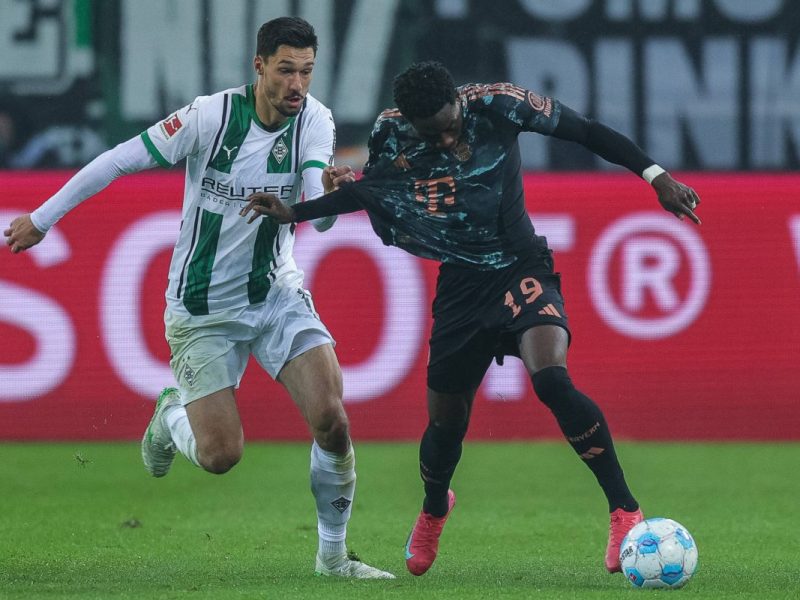 Gladbach verliert gegen den FC Bayern München.