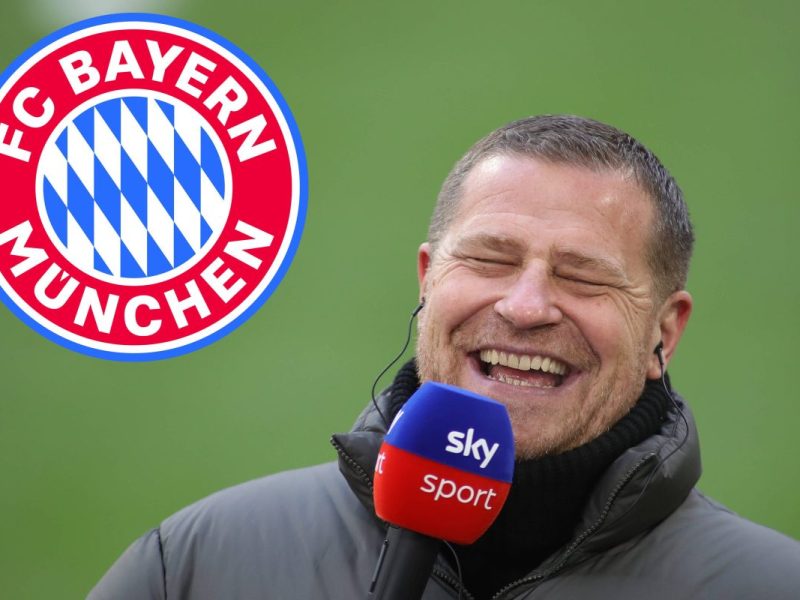 FC Bayern München: Max Eberl hat gut lachen.