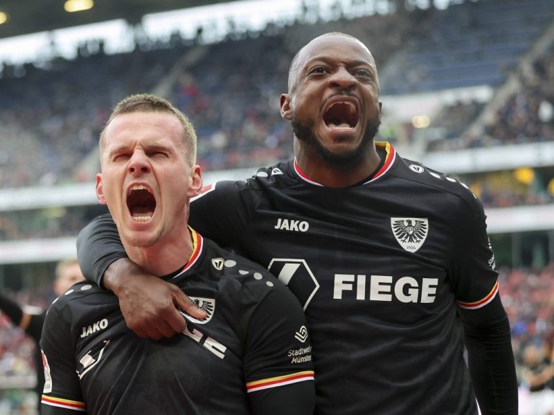 Ex-Schalke-Talent Florian Pick lässt Preußen jubeln.