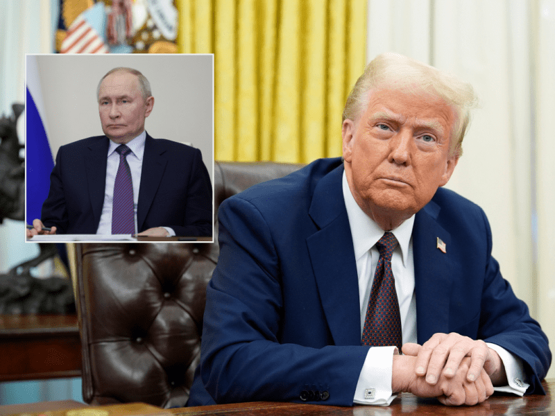 Trump bricht Wahlversprechen  und droht plötzlich Putin: „Harte Tour“