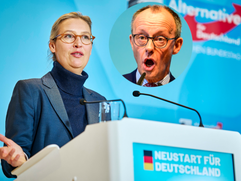 Die AfD pocht auf eine Regierungsbeteiligung.