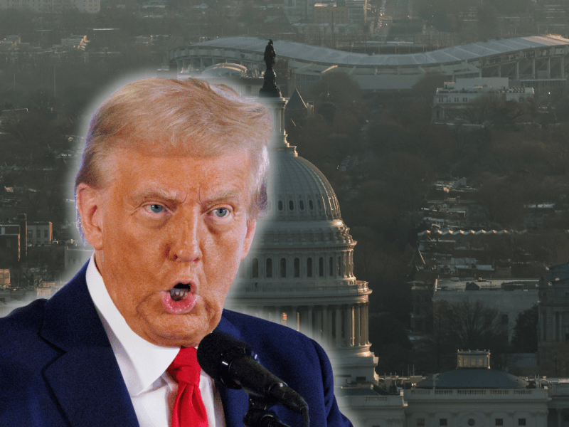 Sind seine Fans schuld daran, dass der Amtsantritt von Donald Trump ins Kapitol verschoben wurde?